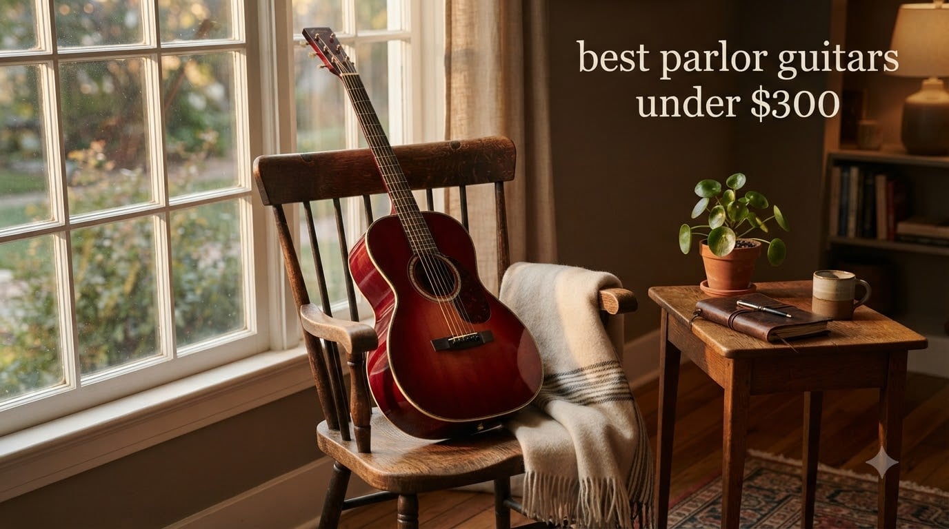 best parlor guitars under $300