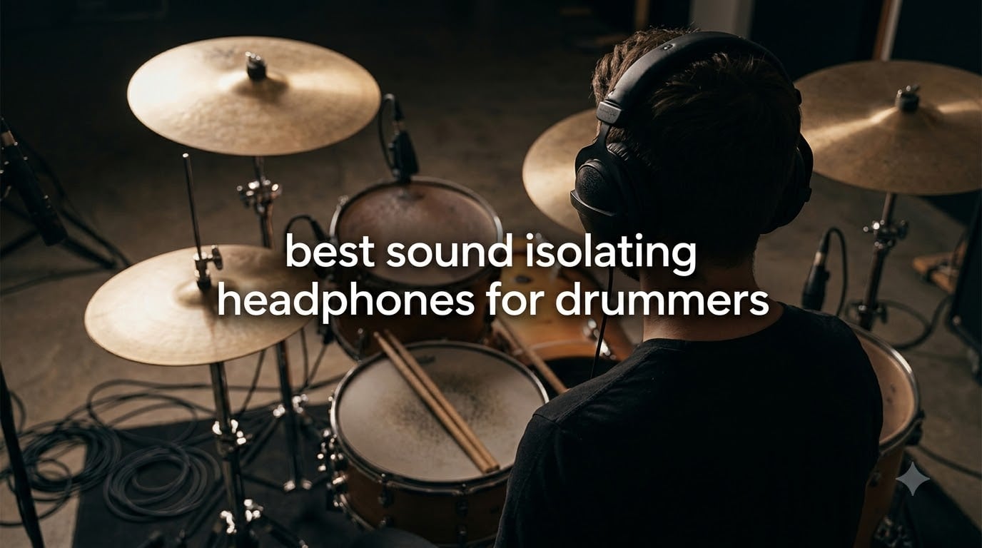 best sound isolating headphones for drummers