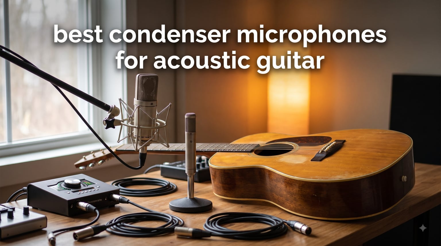 best condenser microphones for acoustic guitar
