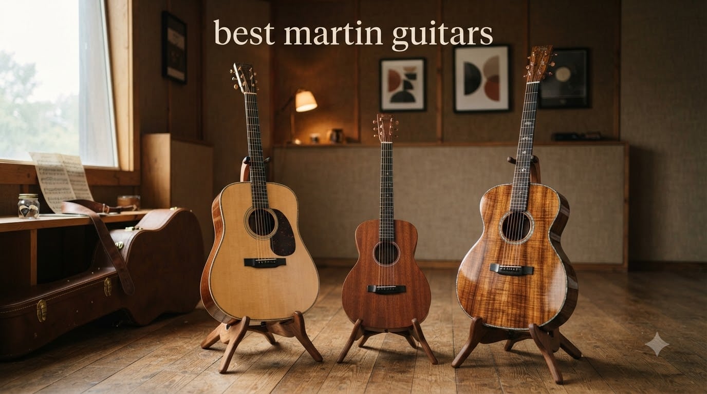 best martin guitars
