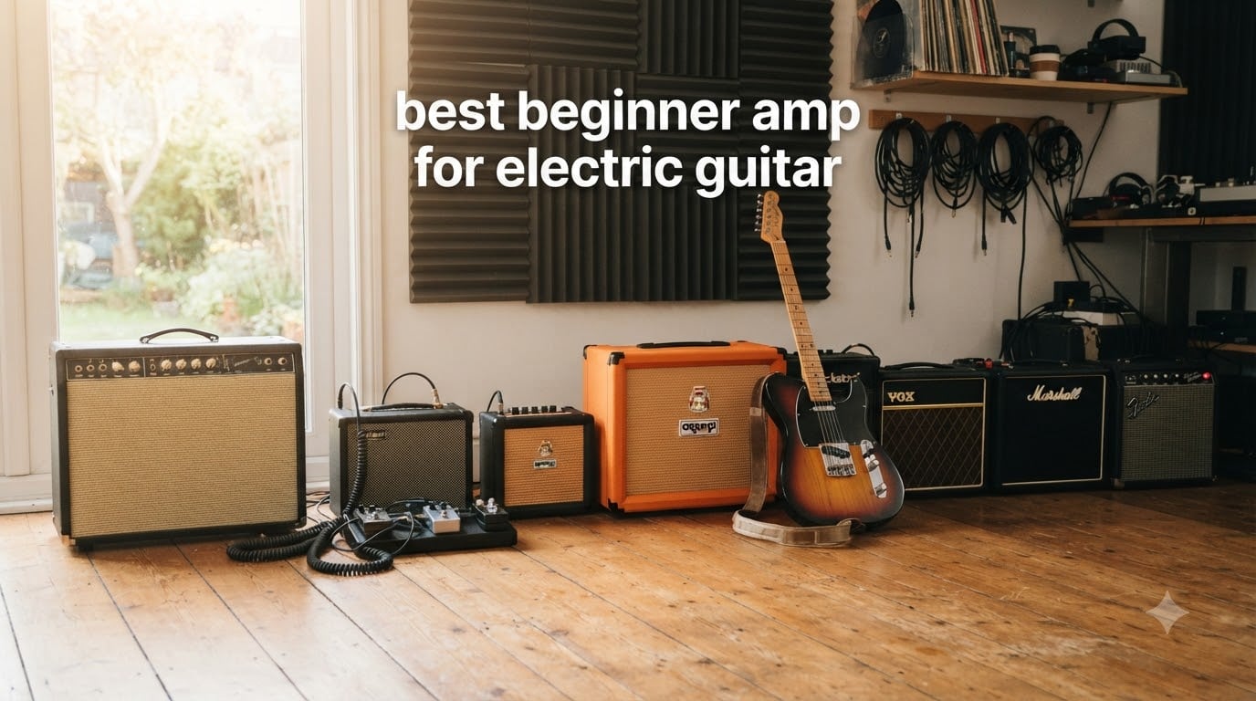 best beginner amp for electric guitar