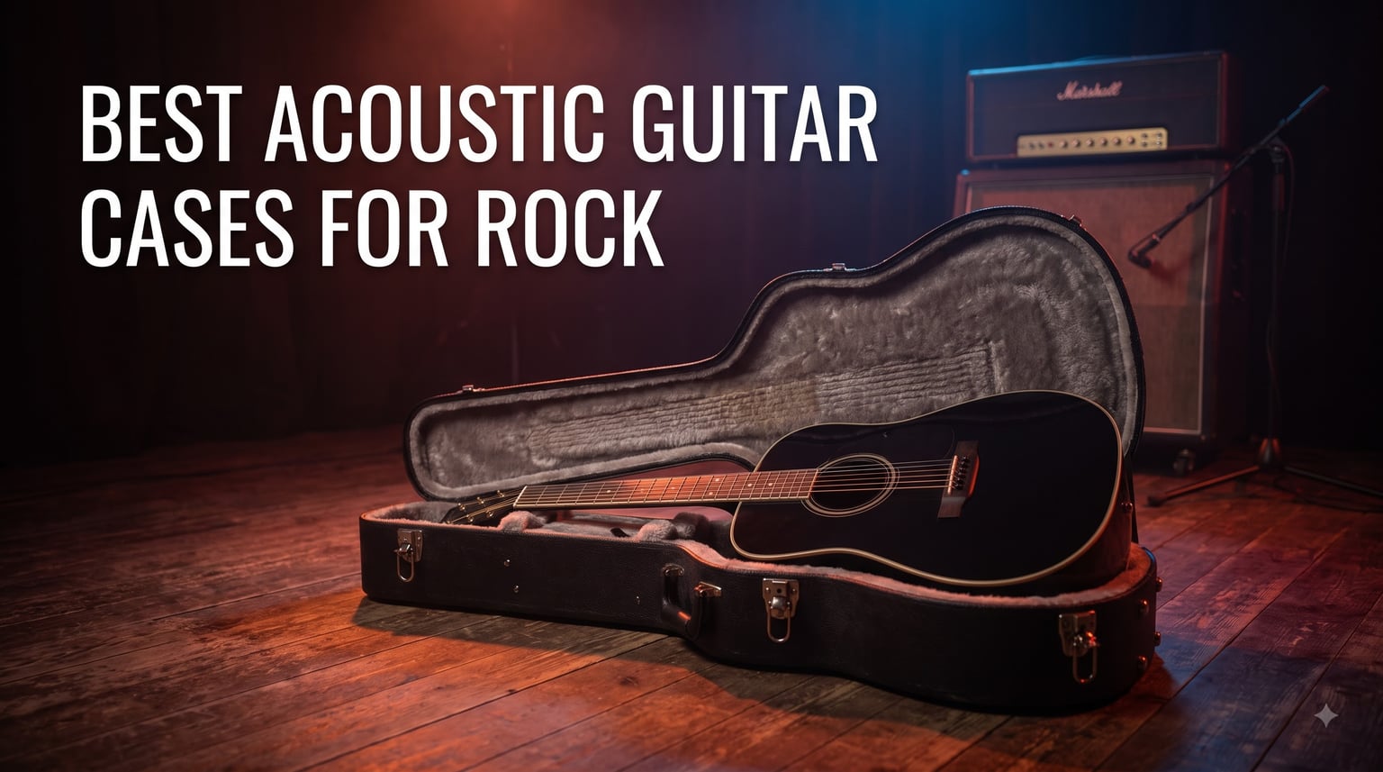 best acoustic guitar cases for rock