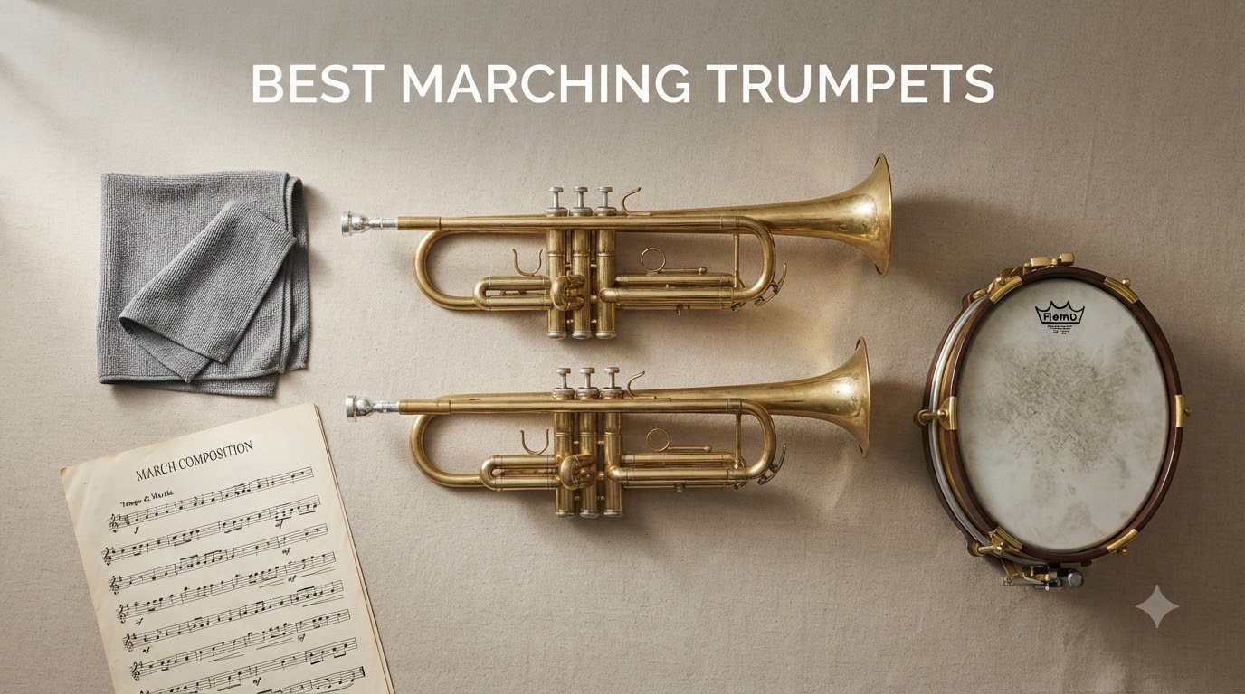 best marching trumpets