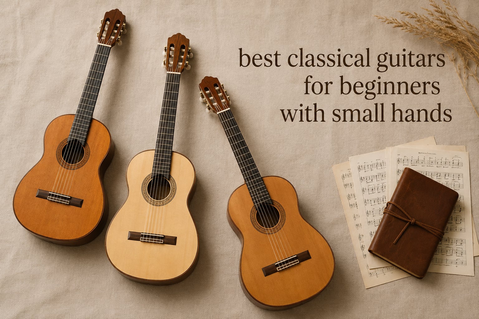 best classical guitars for beginners with small hands