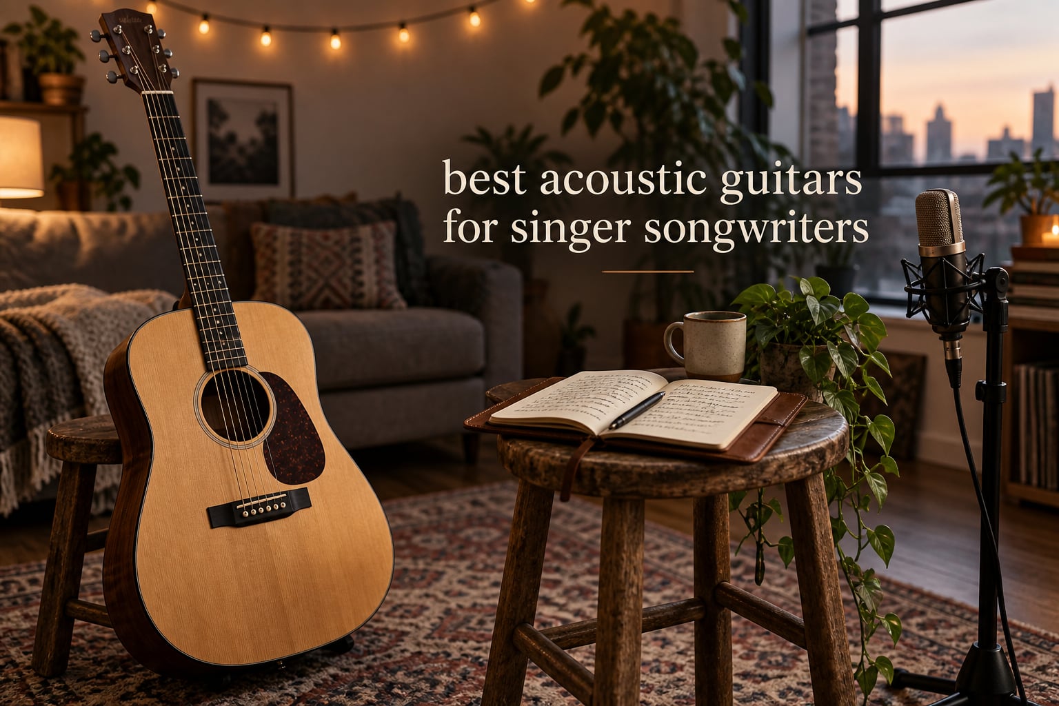 best acoustic guitars for singer songwriters