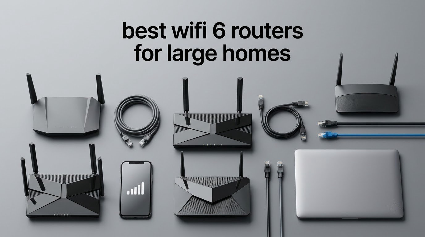 best wifi 6 routers for large homes