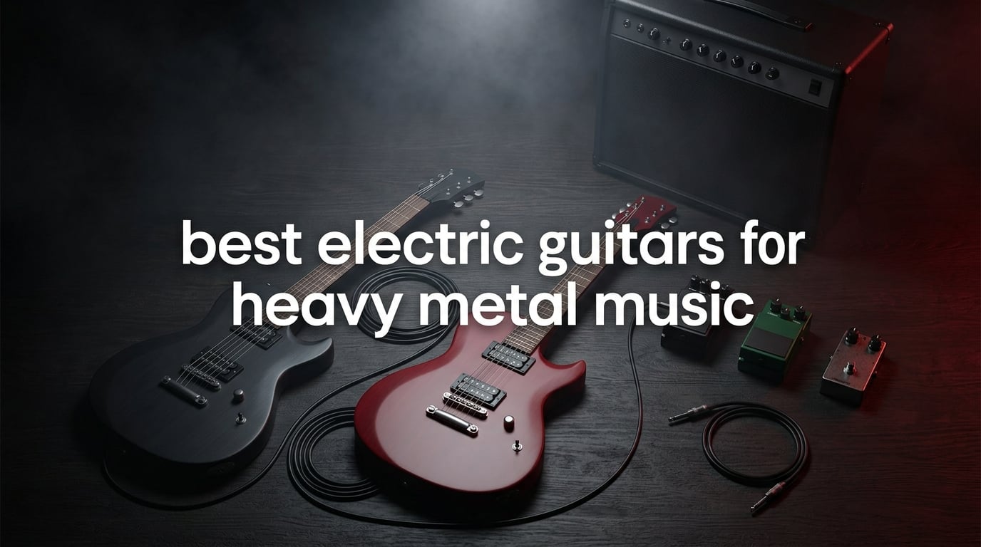 best electric guitars for heavy metal music
