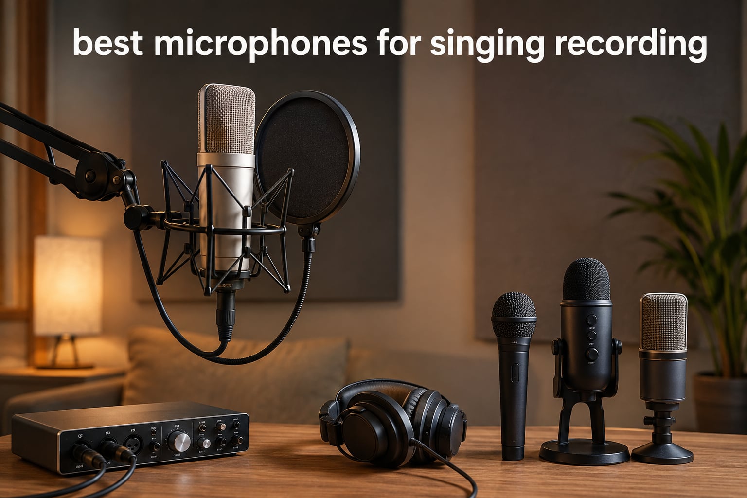best microphones for singing recording