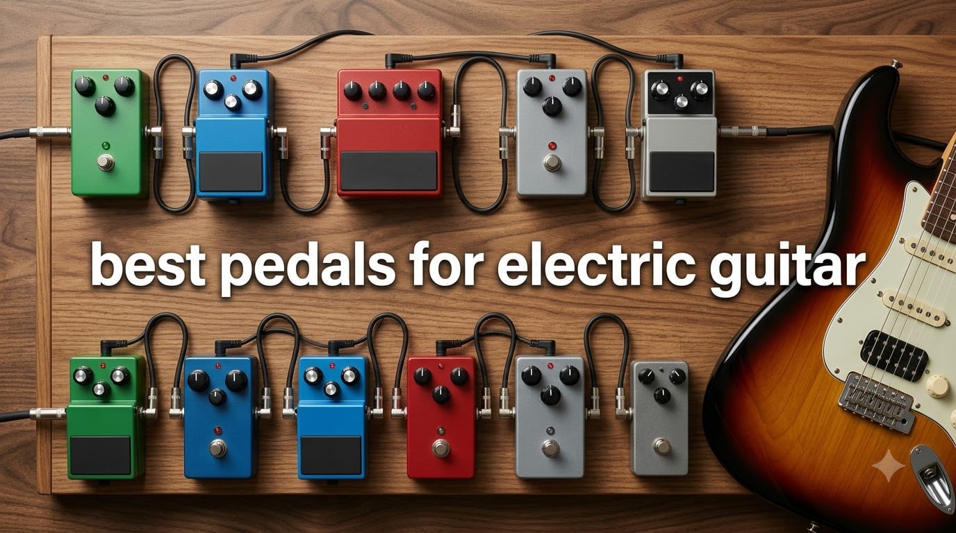 best pedals for electric guitar