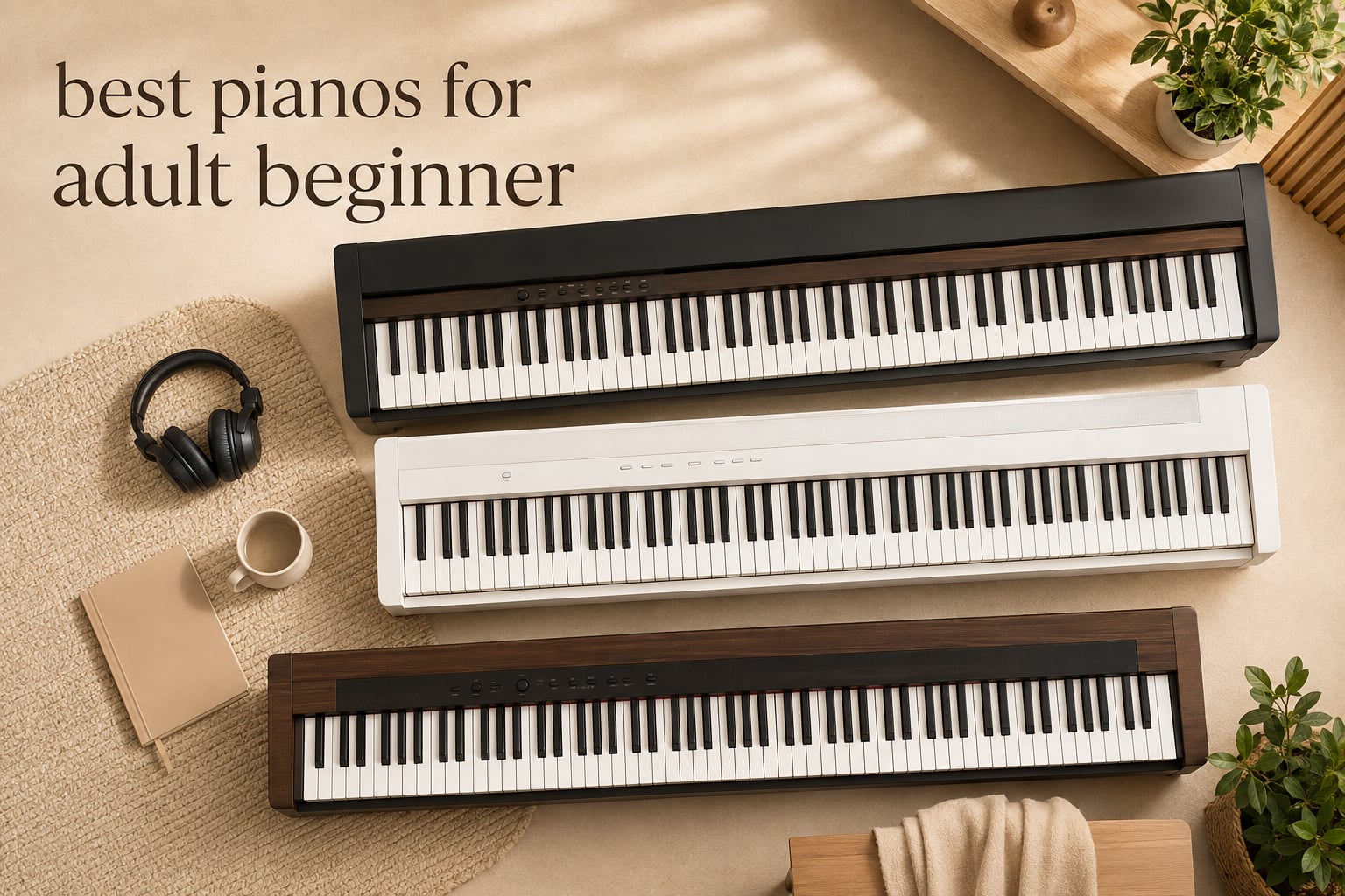 best pianos for adult beginner