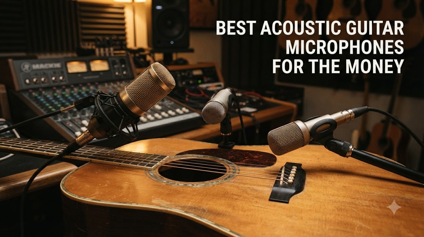 best acoustic guitar microphones for the money