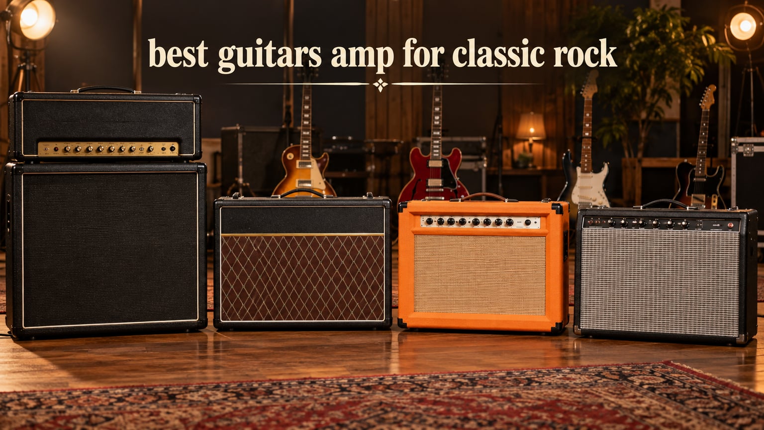 best guitars amp for classic rock