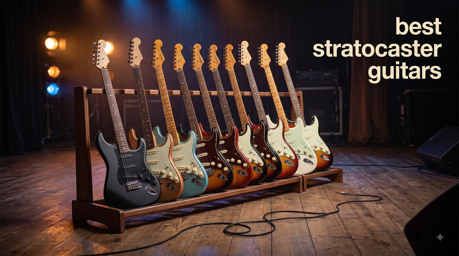 best stratocaster guitars