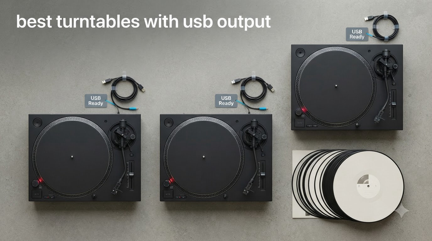 best turntables with usb output