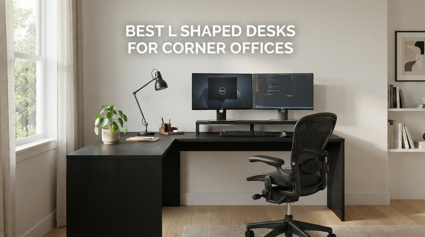 best l shaped desks for corner offices