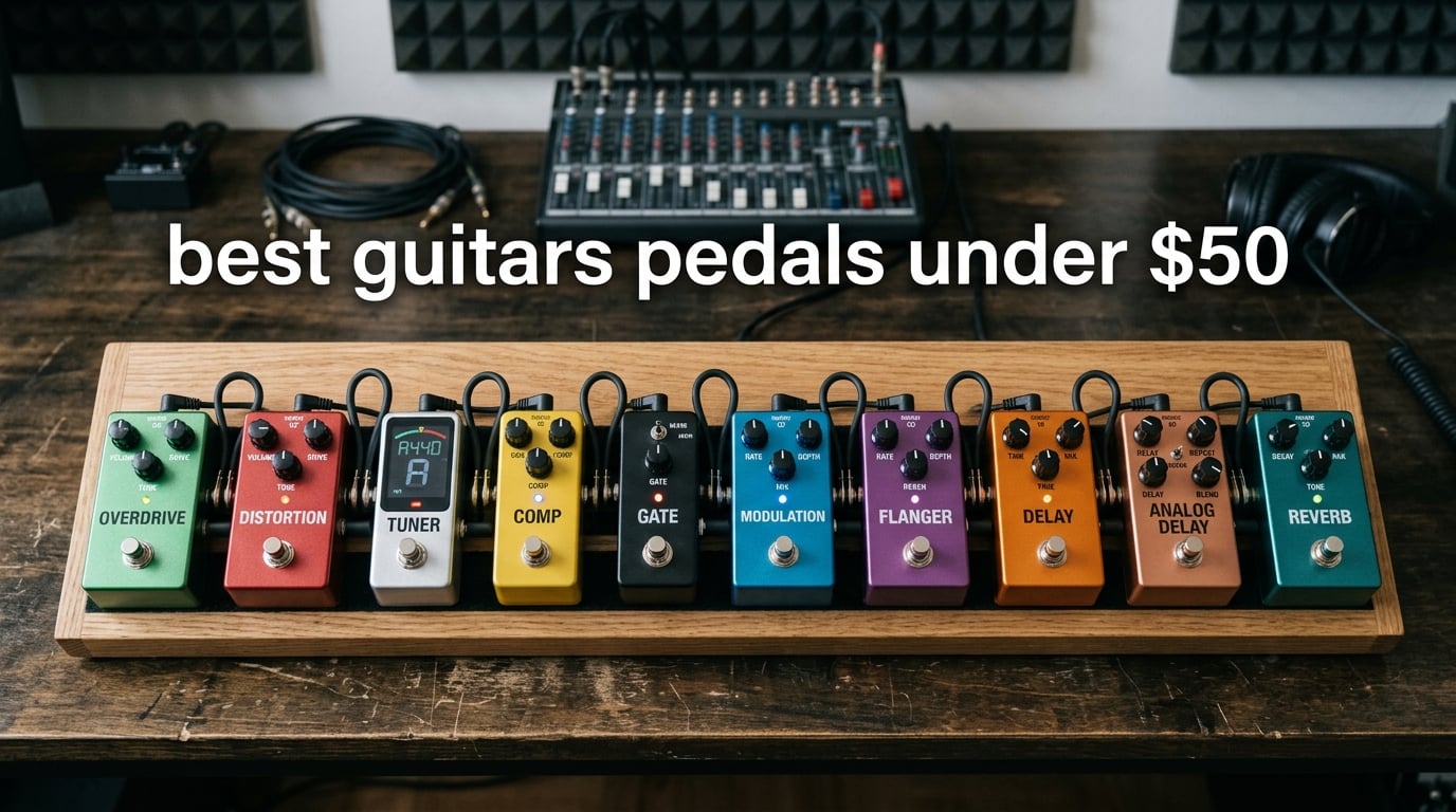 best guitars pedals under $50