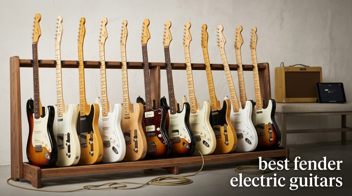 best fender electric guitars