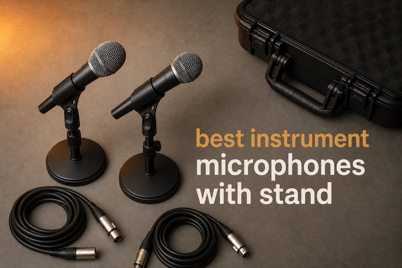best instrument microphones with stand