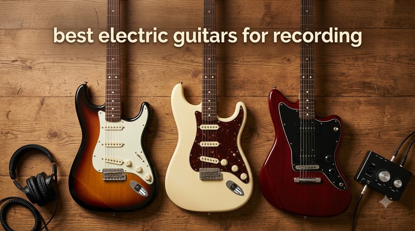 best electric guitars for recording