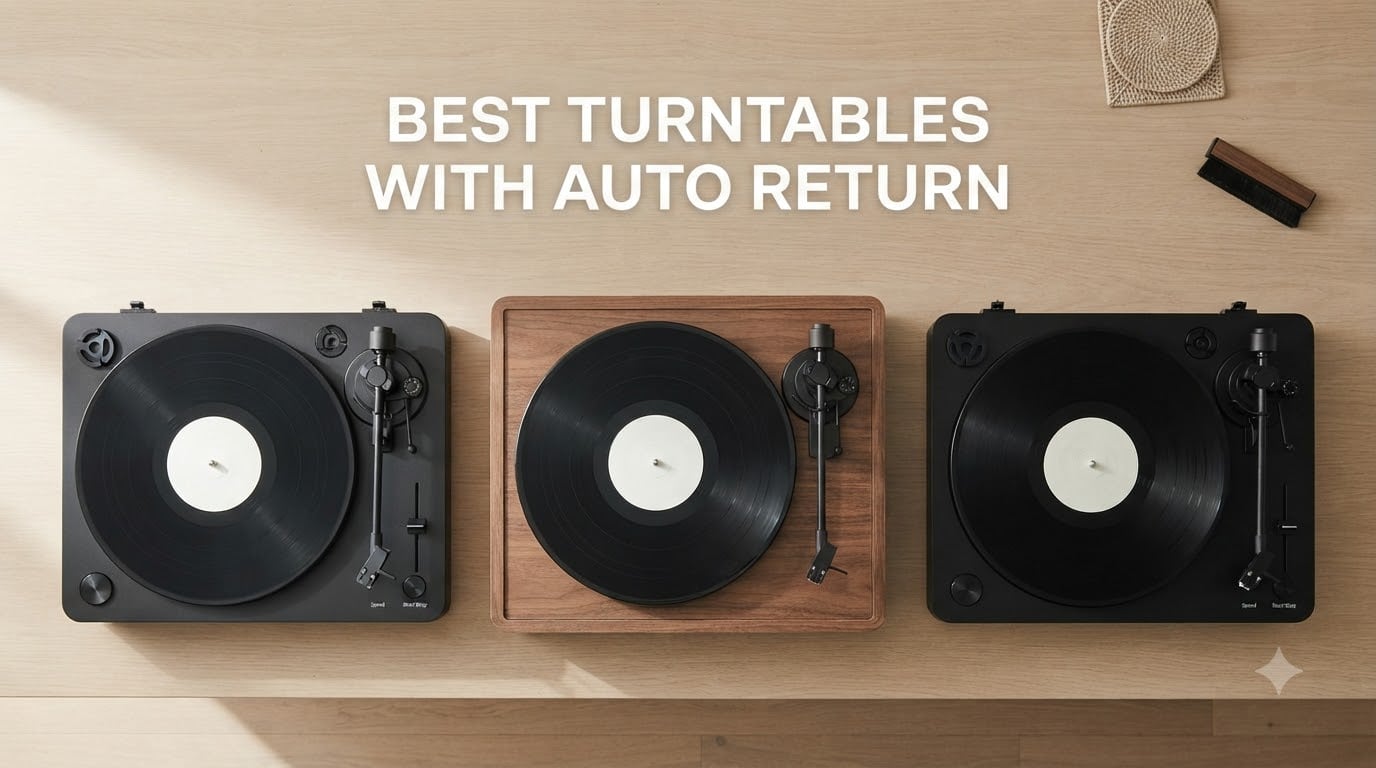 best turntables with auto return