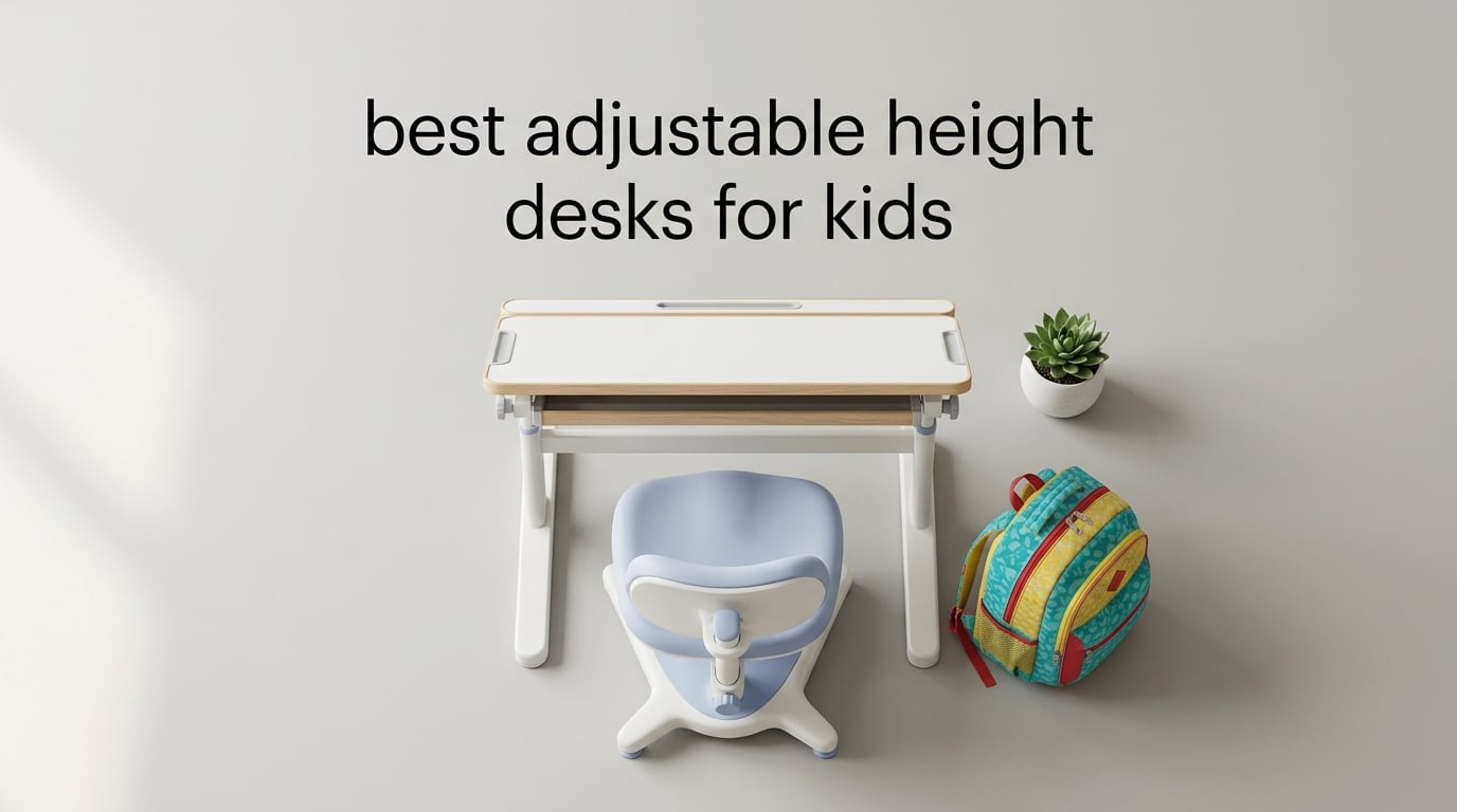 best adjustable height desks for kids