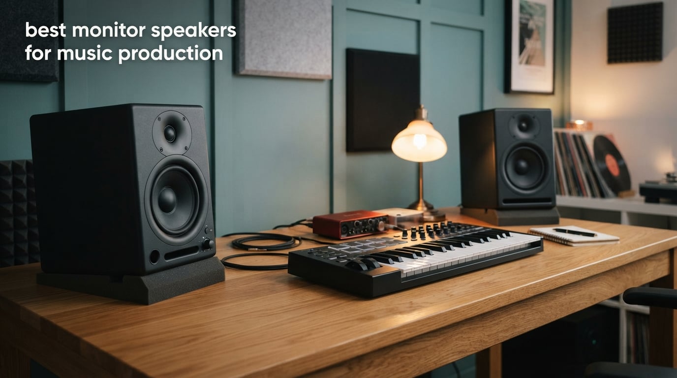 best monitor speakers for music production