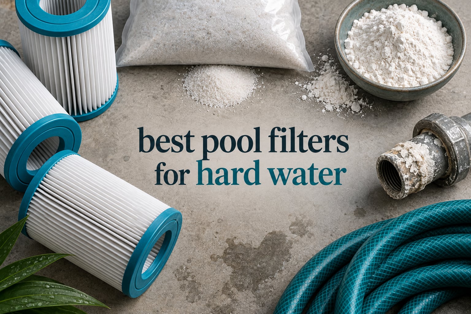 best pool filters for hard water