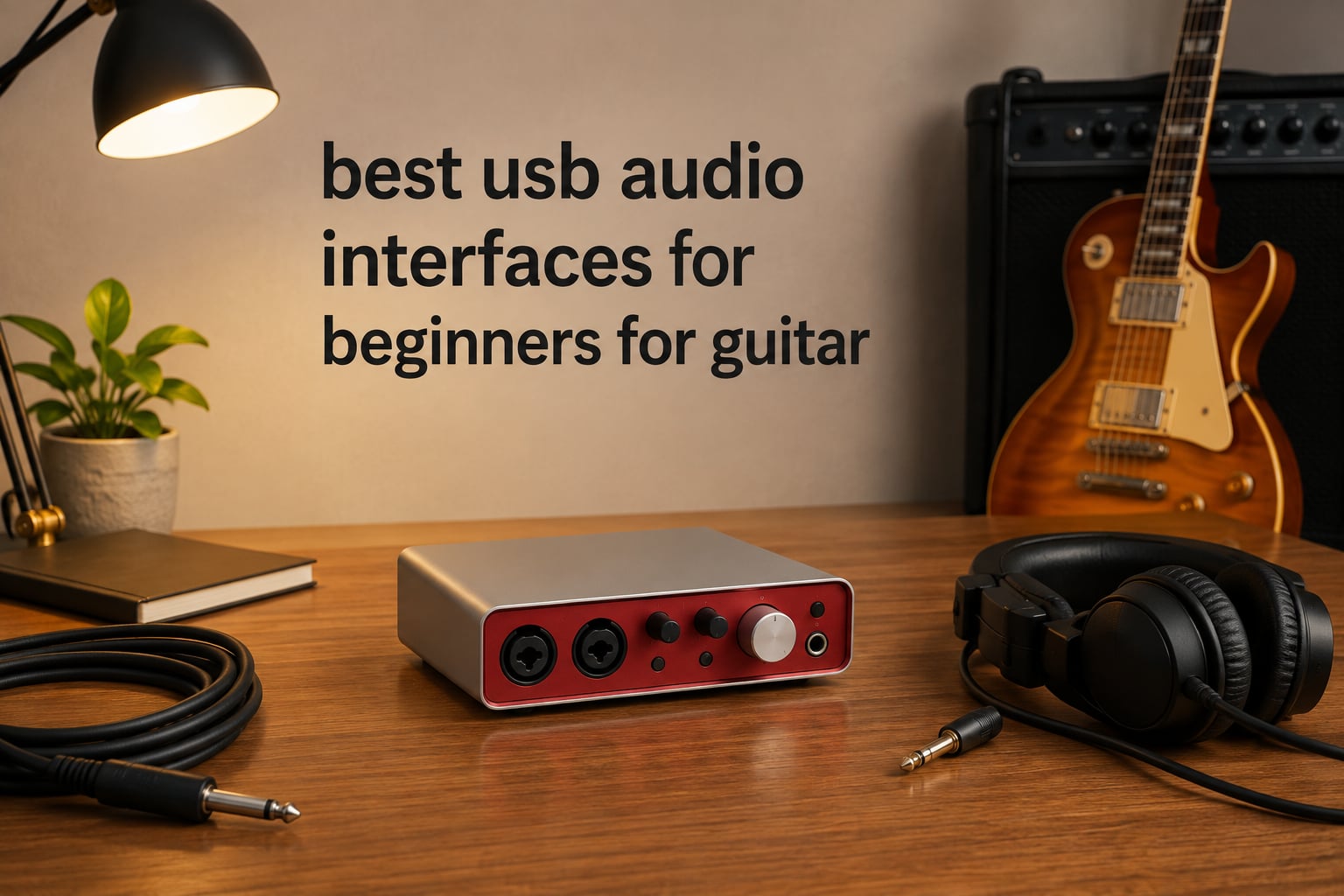 best usb audio interfaces for beginners for guitar