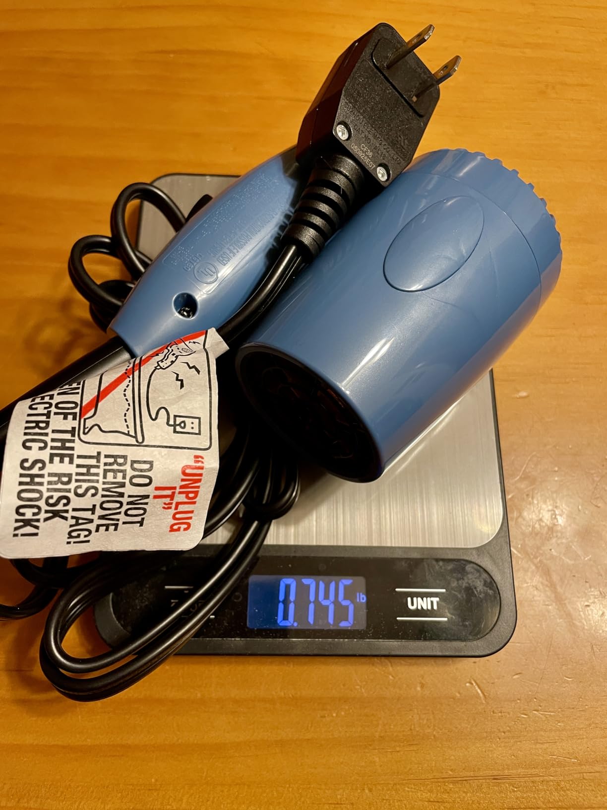 Conair Dual Voltage Hair Dryer, Compact Folding Handle Design, 1600W customer photo 1