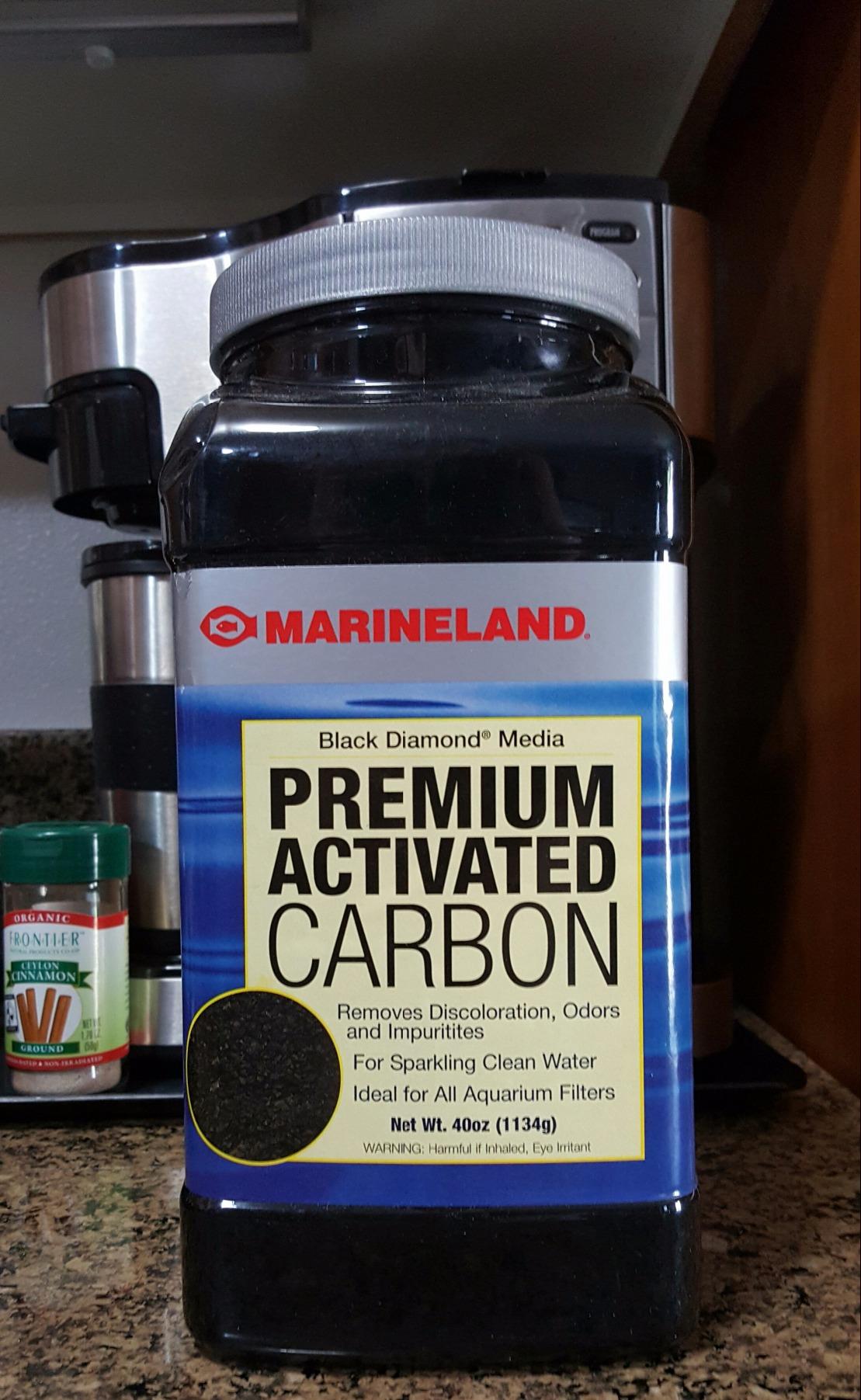 Marineland Black Diamond Carbon Filter Media for Aquariums, 22 oz customer photo 2