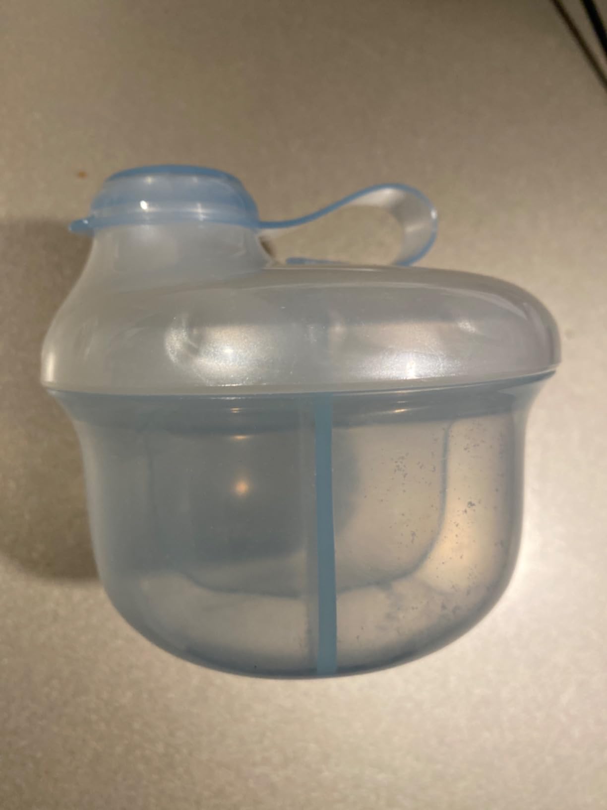 Nuby Milk Powder Dispenser, Colors May Vary, 3 Compartments customer photo 2