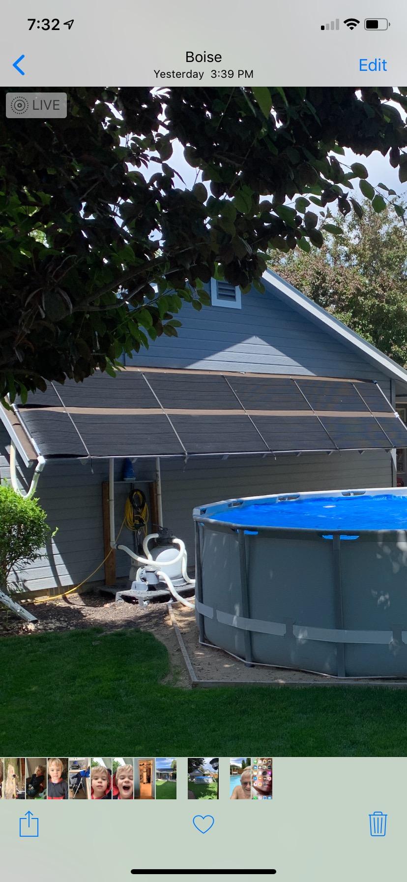 SunHeater Aboveground Pool Heating System, Includes Two 2’ x 20’ Panels (80 sq. ft.) – Solar Heater Made of Durable Polypropylene, Raises Temperature Up to 15°F – S421P, Black customer photo 2