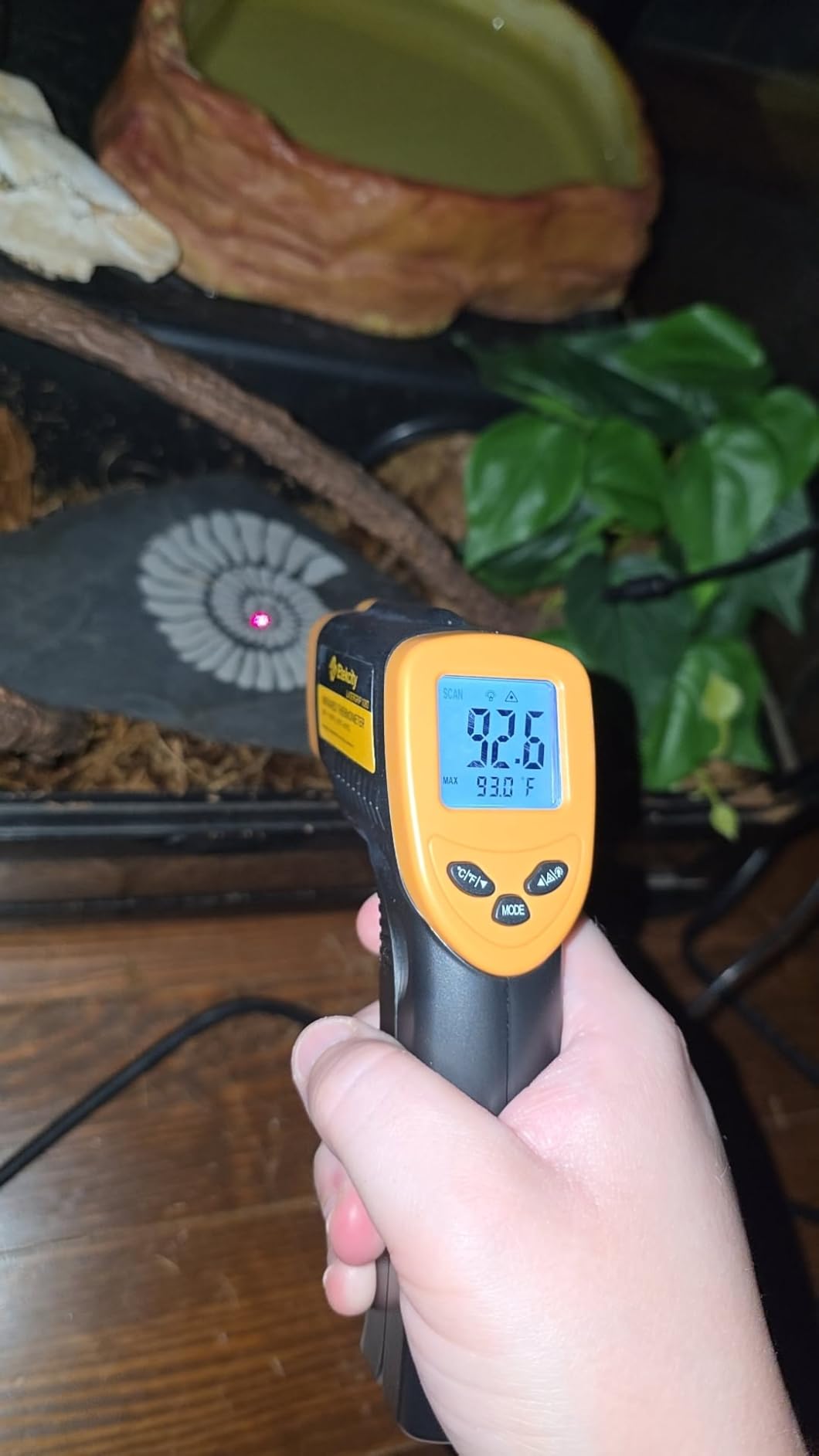 Etekcity Infrared Thermometer Laser Temperature Gun, -58℉~1382℉, D:S 16:1 customer photo 2