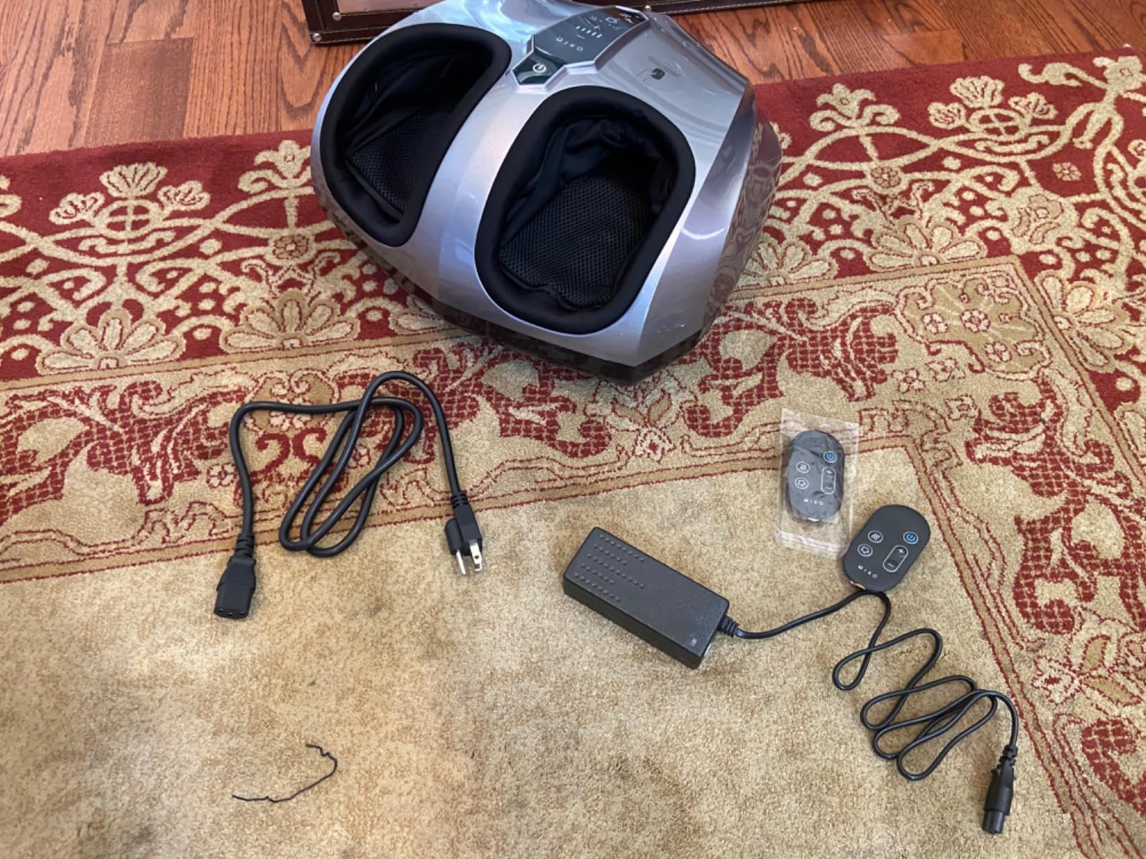 MIKO Shiatsu Foot Massager with Heat for Neuropathy & Plantar Fasciitis customer photo 1