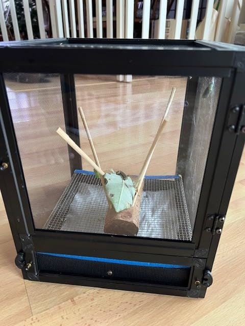 Zoo Med Labs Nano Breeze Alumuninum Screen Cage 10 x 10 x 12 customer photo 2