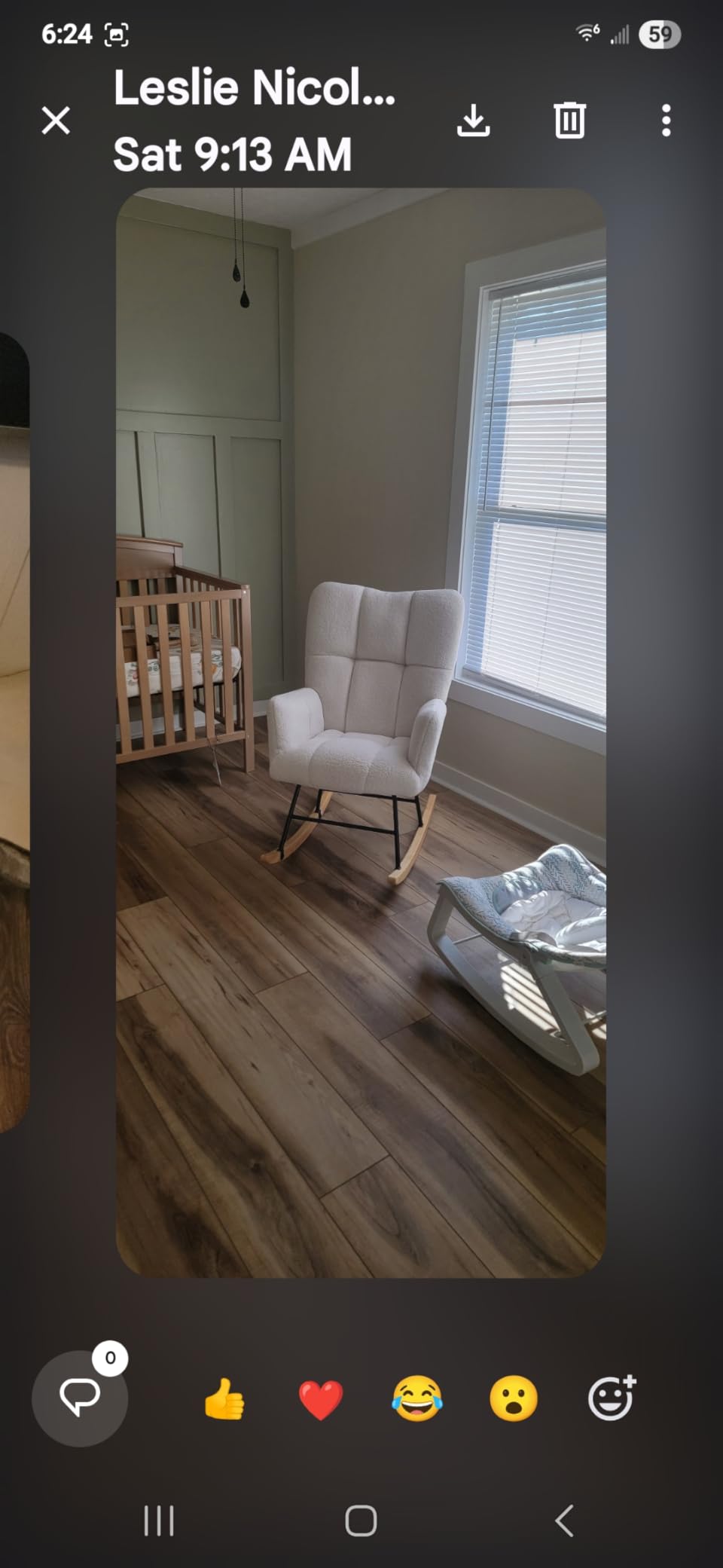 Graco Benton 5-in-1 Convertible Crib, Driftwood customer photo 2