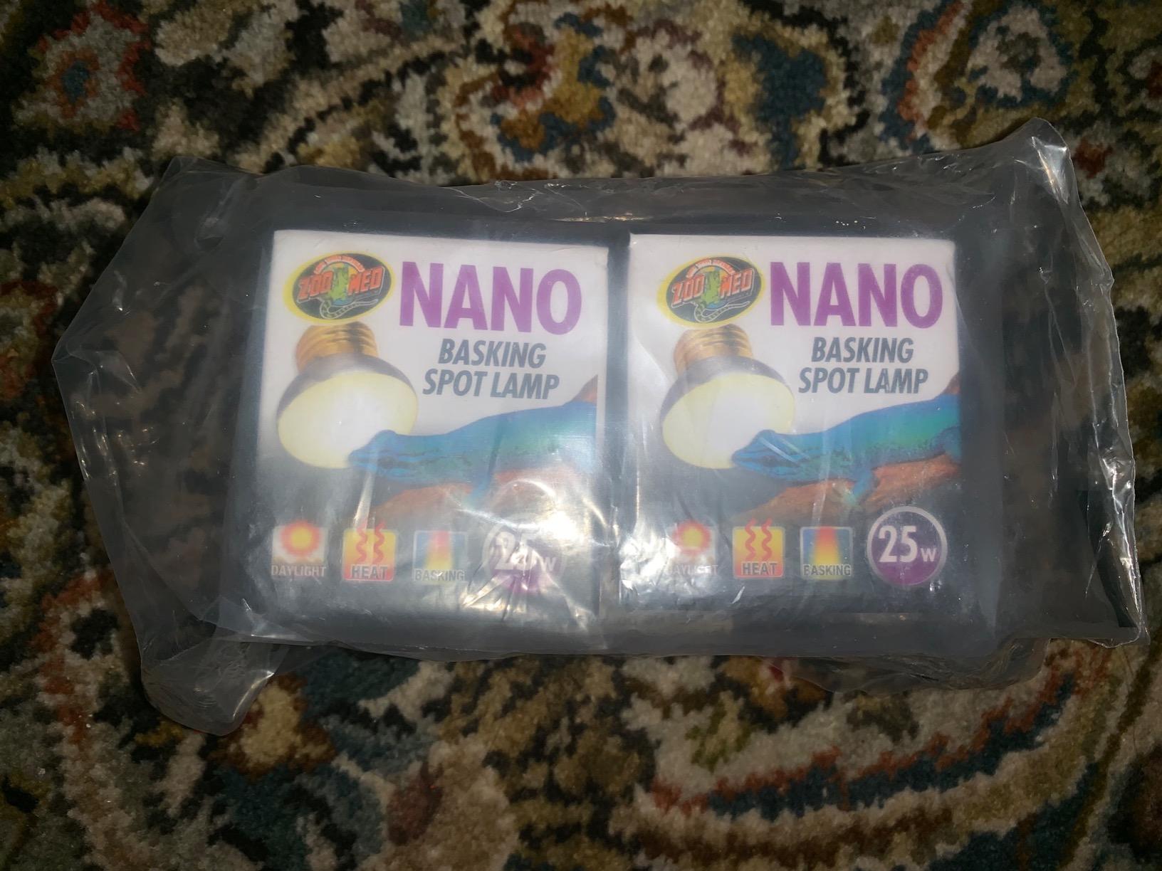 Zoo Med 25W Nano Basking Spot Lamp, 2pk customer photo 2
