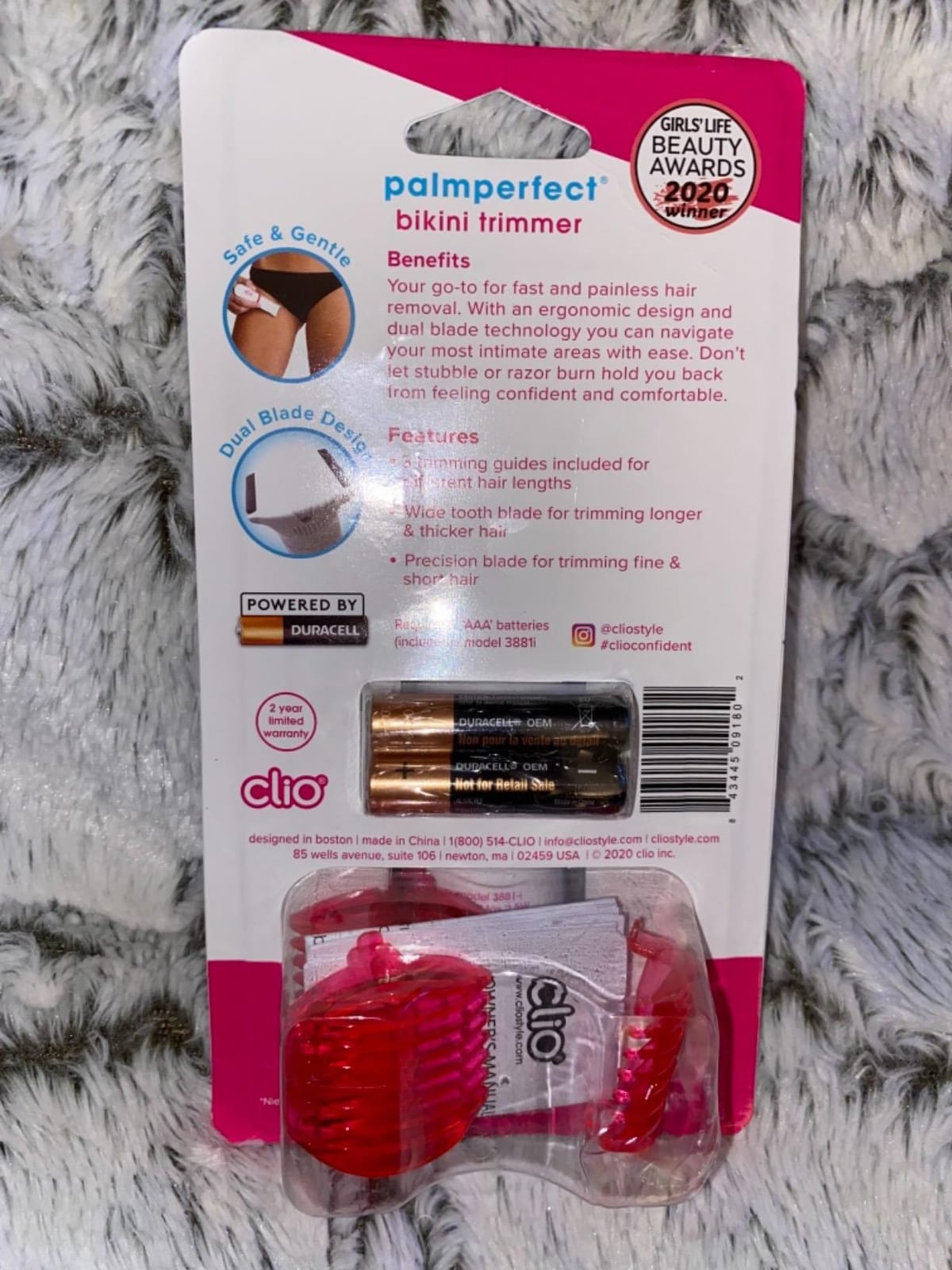 PalmPerfect Bikini Trimmer for Women, Dual Blade, Waterproof, Wet/Dry customer photo 2