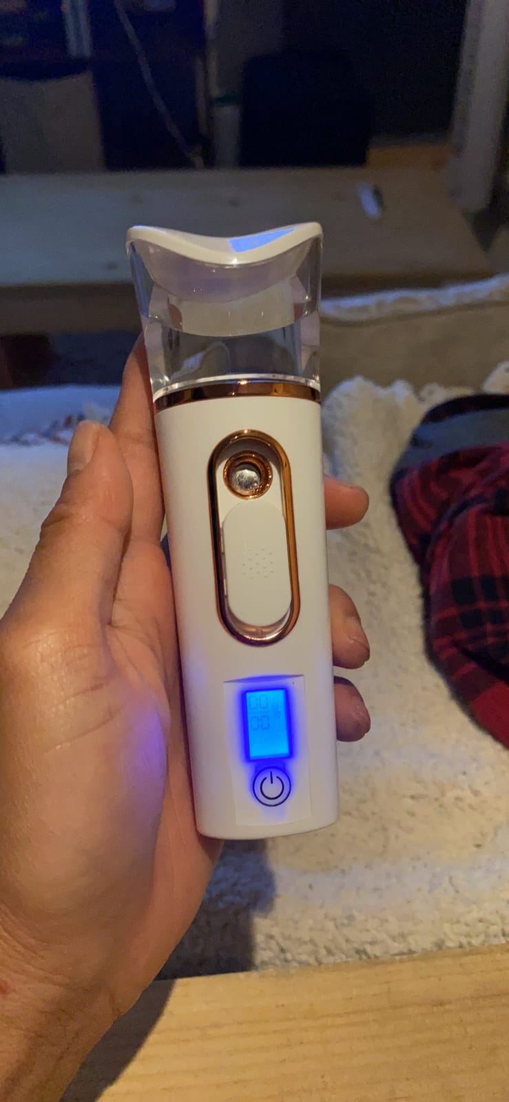 Handy Nano Mist Sprayer with Skin Analyzer Moisture Tester customer photo 1