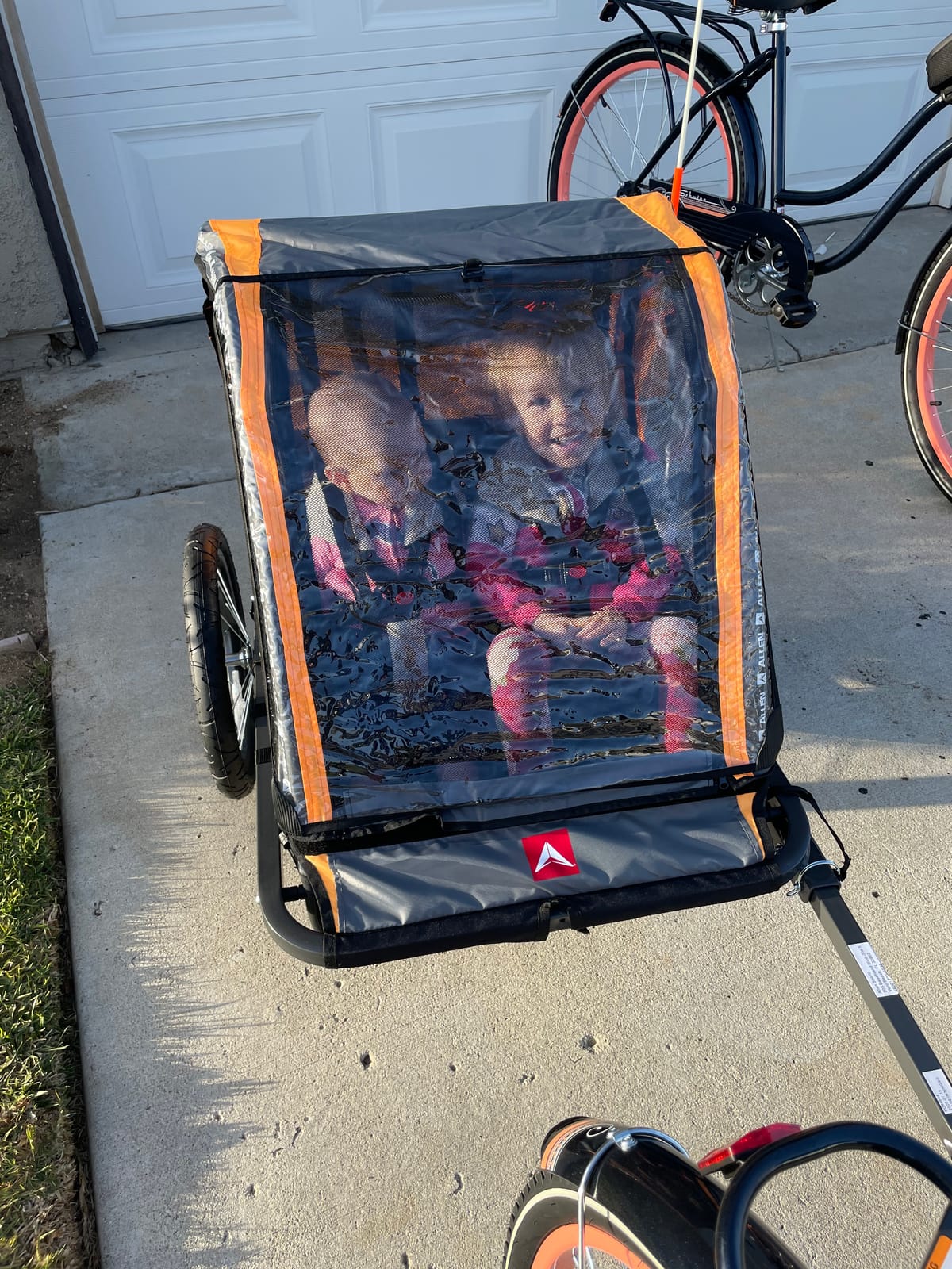 Allen Sports Deluxe Bike Trailer & Stroller customer photo 2