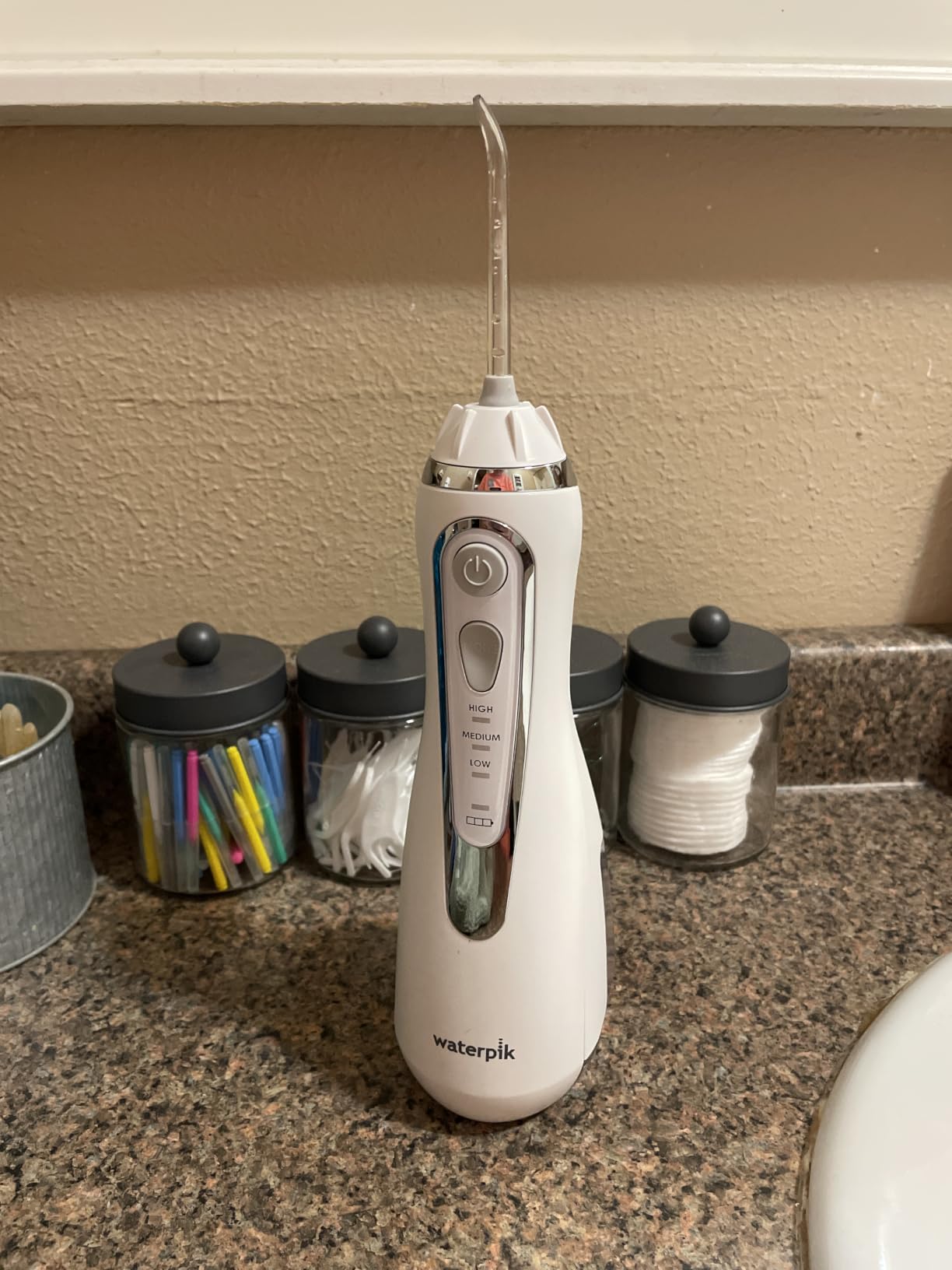 Waterpik Cordless Advanced Portable Water Flosser, Rechargeable, Gray customer photo 1