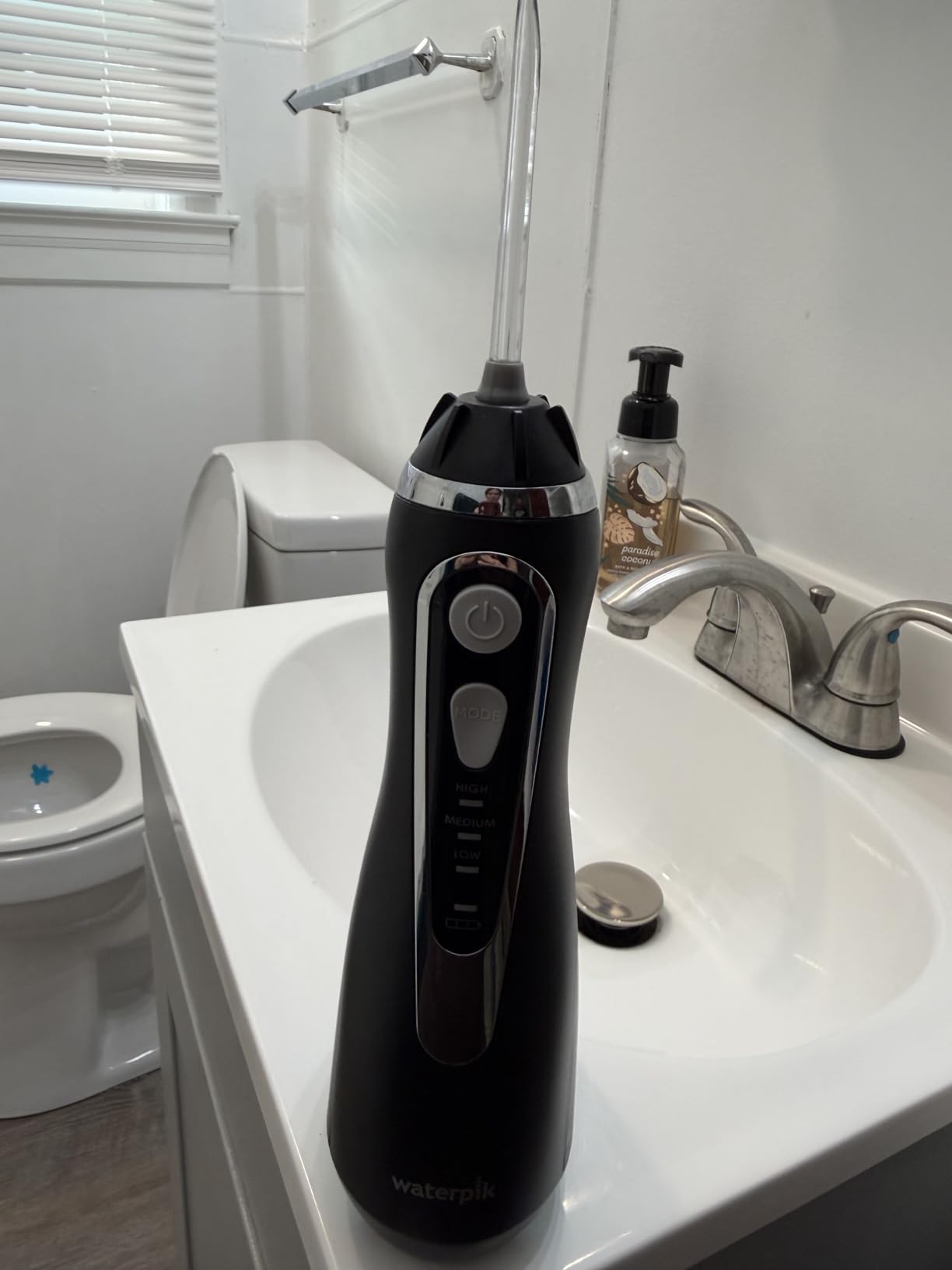 Waterpik Cordless Advanced Portable Water Flosser, Rechargeable, Gray customer photo 2
