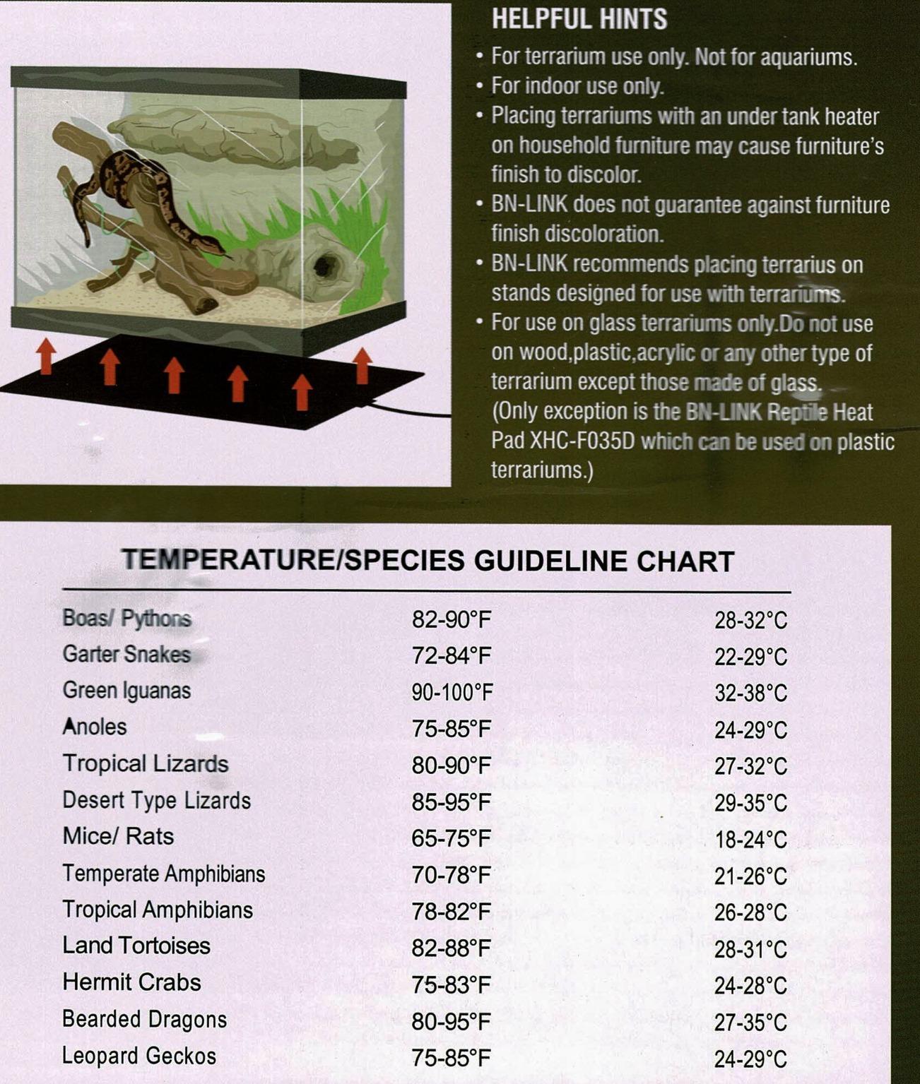 BN-LINK Reptile Heat Pad 6