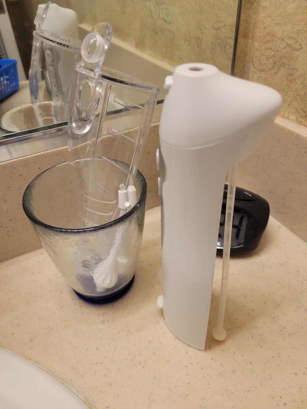 AquaSonic Aqua Flosser Water Flosser, ADA Accepted, Black customer photo 1