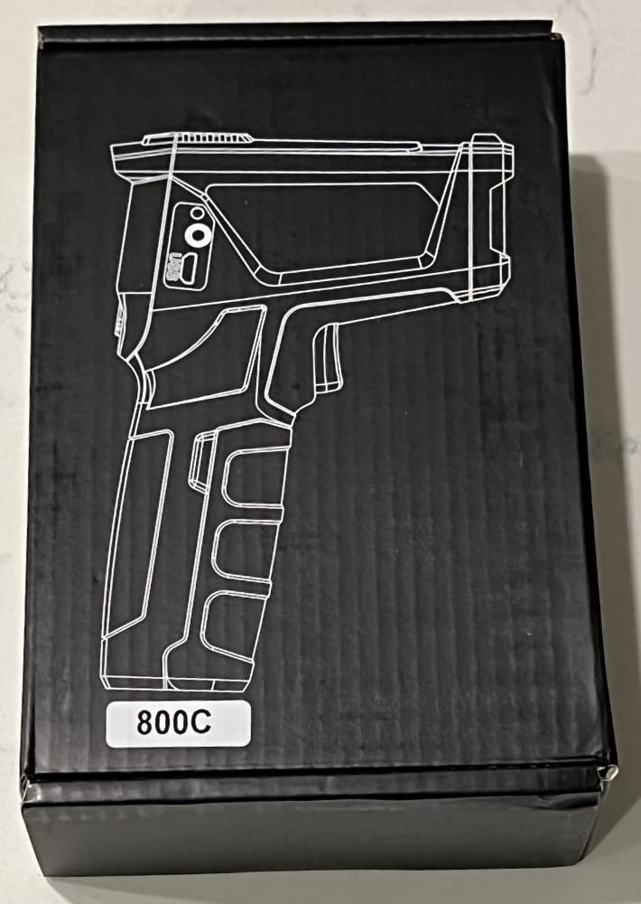 Infrared Thermometer Gun, Non Contact Digital Laser Thermometer Temperature Gun with Color LCD for Cooking, Home Repairs, Humidity Measurement, Adjustable Emissivity -58°F to 1472°F(-50~800°C) customer photo 2