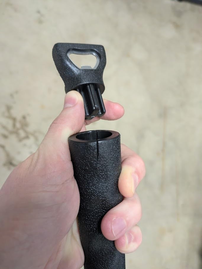Kingsford Grill Cleaning Brush with Scraper and Bottle Opener, 17 Inch customer photo 1