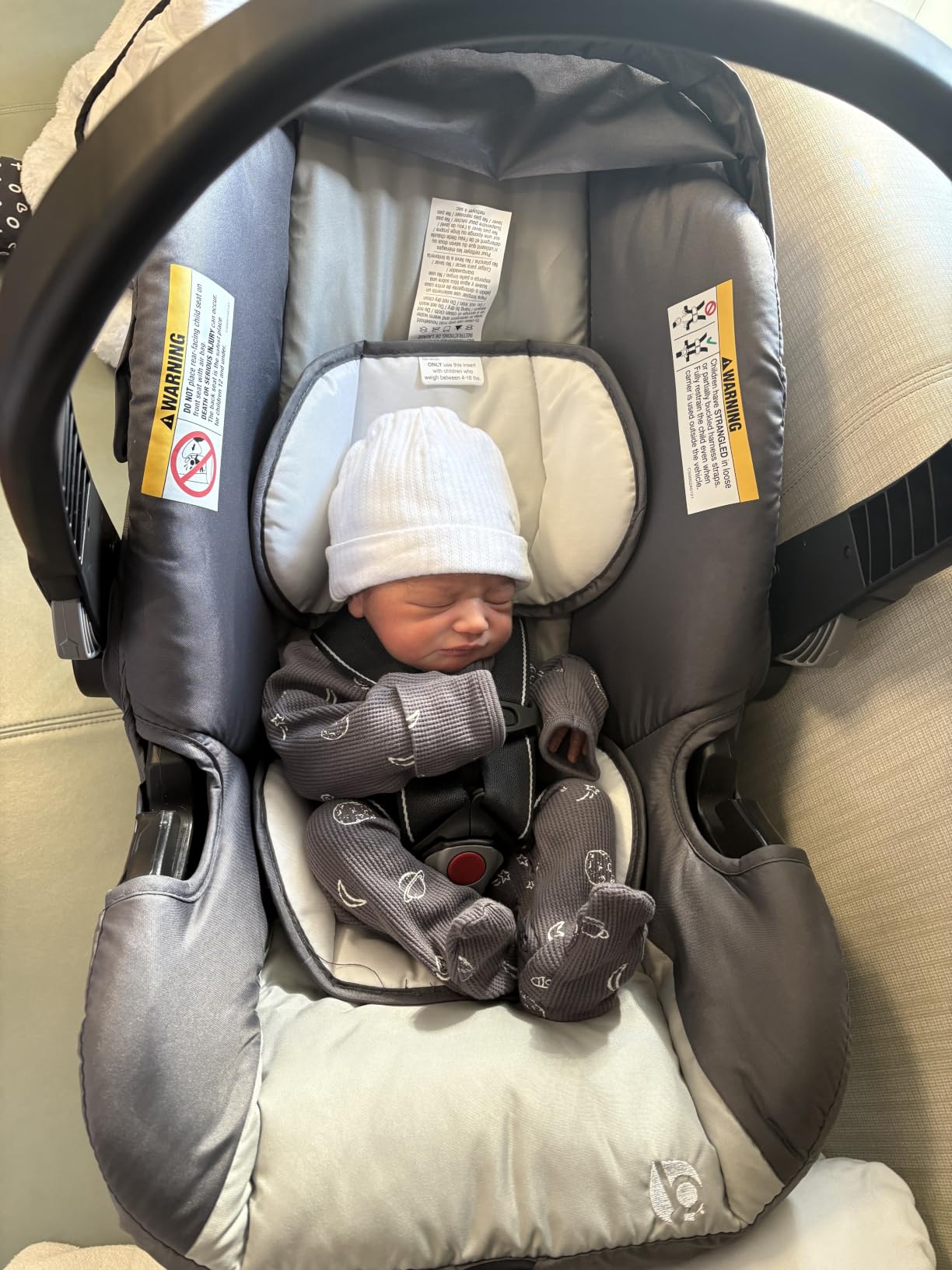 Baby Trend EZ Ride Travel System with EZ-Lift Infant Car Seat, Dash Grey customer photo 1