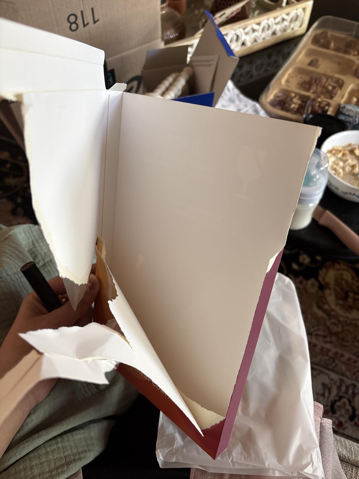 Rechargeable Travel Mirror with Light 7x5 Inch customer photo 2