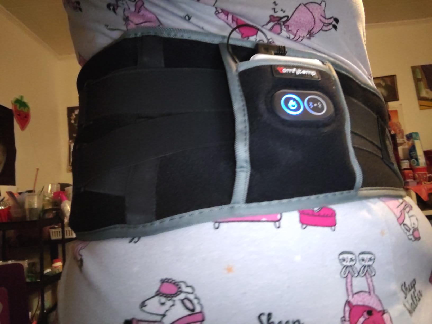 Comfytemp Cordless Heating Pad with Massager for Back FSA Eligible HSA Gift customer photo 1