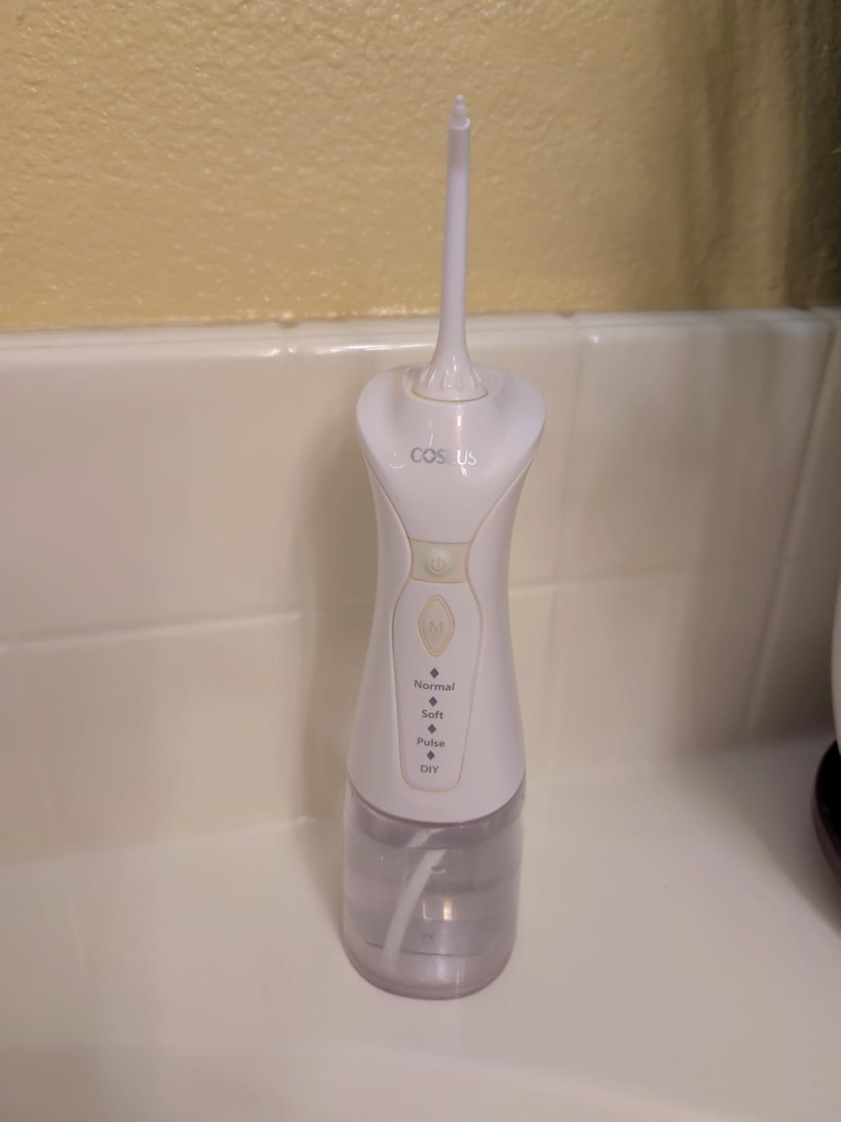 COSLUS C30 Water Dental Flosser, Upgraded DIY Mode, Black, 1Pcs customer photo 2